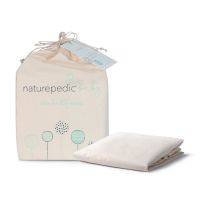 Naturepedic Organic Waterproof Crib Protector Pad – Fitted