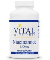 Niacinamide 1500 mg - 120 Vegetarian Capsules