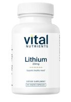 Lithium (orotate) 20 mg - 90 Vegan Capsules