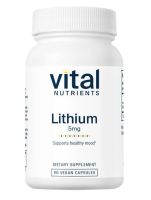 Lithium (orotate) 5 mg - 90 Vegan Capsules