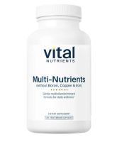 Multi-Nutrients 5 Ultra Antioxidant Formula (Boron, Copper, and Iron Free) - 120 Capsules