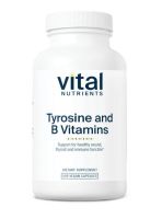 Tyrosine and B Vitamins - 100 Vegan Capsules