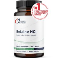Betaine HCl with Pepsin -120 Capsules