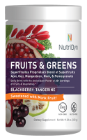 NutriDyn Fruits & Greens with Monk Fruit - Blackberry Tangerine