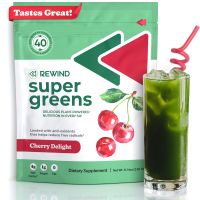 Rewind Super Greens Cherry Delight - 30 Servings