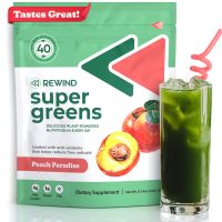 Rewind Super Greens Peach Paradise - 30 Servings