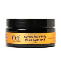 Supreme Face & Body Brown Sugar Scrub - 8 oz