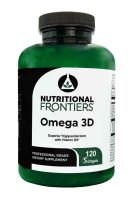 Omega 3D 120 Lemon Flavored Softgels