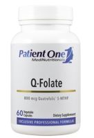 Q-Folate (as 5-MTHF Quatrefolic®) - 60 Vegetable Capsules