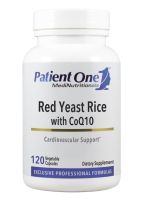 Red Yeast Rice with CoQ10 - 120 Vegetable Capsules 