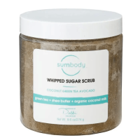 Whipped Sugar Scrub Coconut Green Tea Avocado - 8 oz 