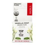 USDA Organic Floss - Vanilla Mint, 55 Yds - 6 pack